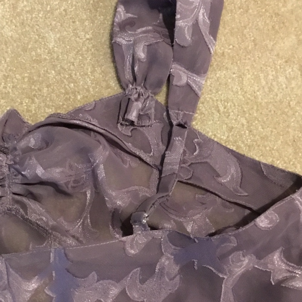 Victoria's Secret Purple Chemise with gold tag - Picture 6 of 6